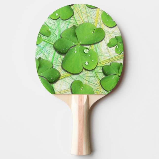 Raquete De Ping Pong Rua Verde Shamrock iPhone 5 Case-Mate de Patrick (Frente)