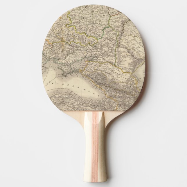 Raquete De Ping Pong Rússia e Europa 3 (Frente)