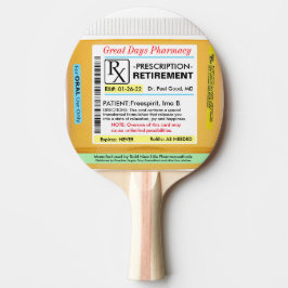 Raquete De Ping Pong RX de Reforma Funcional