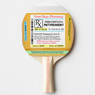 Raquete De Ping Pong RX de Reforma Funcional