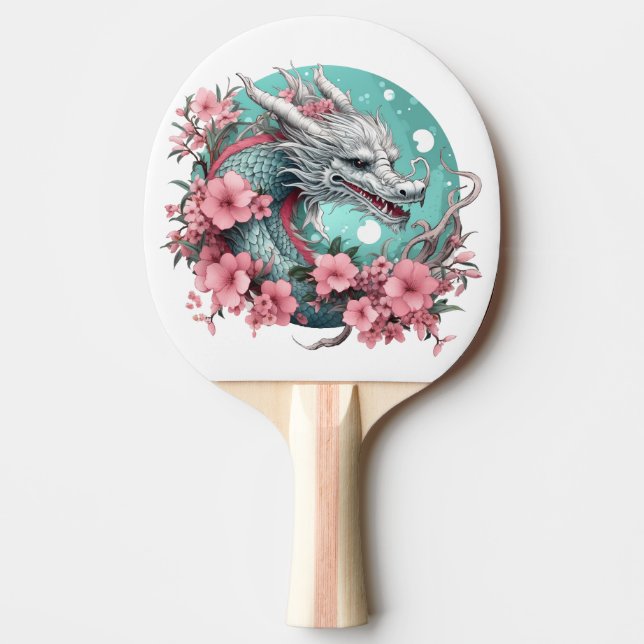 Raquete De Ping Pong Sakura Dragon (Frente)