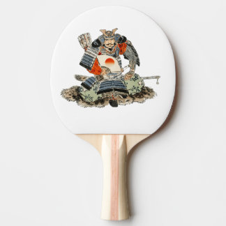 Raquete De Ping Pong Samouraï assis