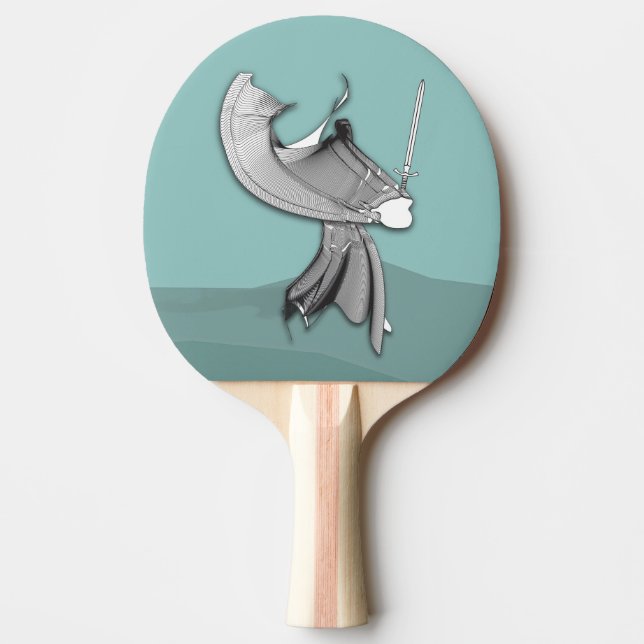 Raquete De Ping Pong Samurai digital (Frente)