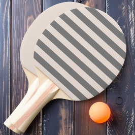 Raquete De Ping Pong Sandcastle - Listras de Polo Rosa e Sólidas