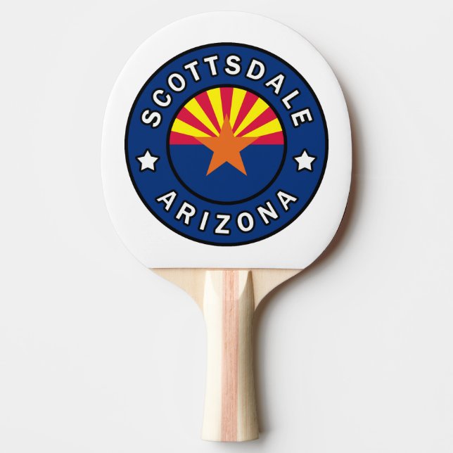 Raquete De Ping Pong Scottsdale Arizona (Frente)