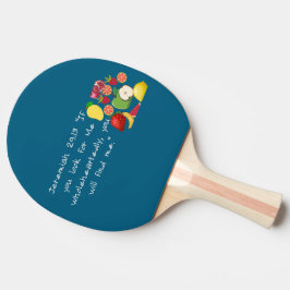 Raquete De Ping Pong Scripture