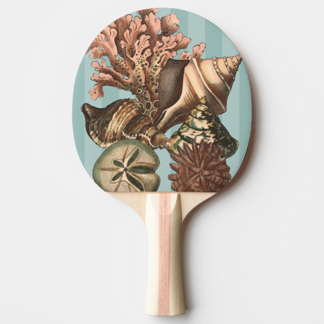 Raquete De Ping Pong Sea Life Silhouette (Frente)