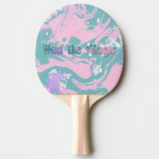 Raquete De Ping Pong Segure a magia
