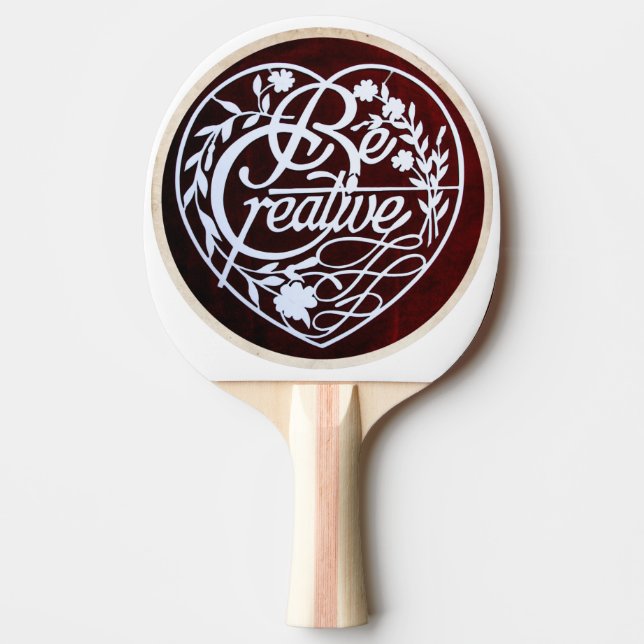 Raquete De Ping Pong Seja Creative Ping Pong Paddle (Frente)