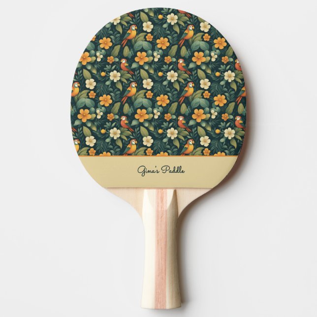 Raquete De Ping Pong Selva de Papagaio (Frente)