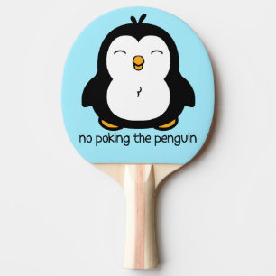 Raquete De Ping Pong Sem Apontar O Pinguim