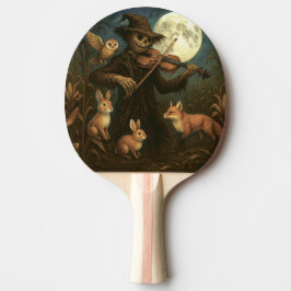 Raquete De Ping Pong Serenata de espantalho de lua