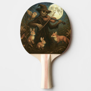 Raquete De Ping Pong Serenata de espantalho de lua