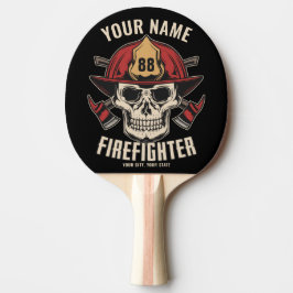 Raquete De Ping Pong Serviço de Bombeiros Personalizados 