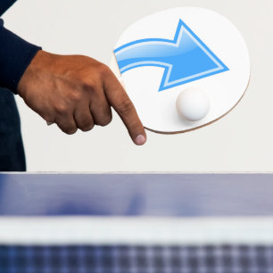 Raquete de Ping Pong Seta Azul