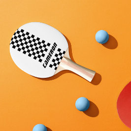 Raquete De Ping Pong Seu nome Cores Completamente Personalizadas - Faix