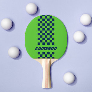 Raquete De Ping Pong Seu nome Cores Totalmente Personalizadas - Faixa V