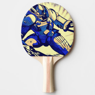 Raquete De Ping Pong SF Anime Hero - Woodcut (4)