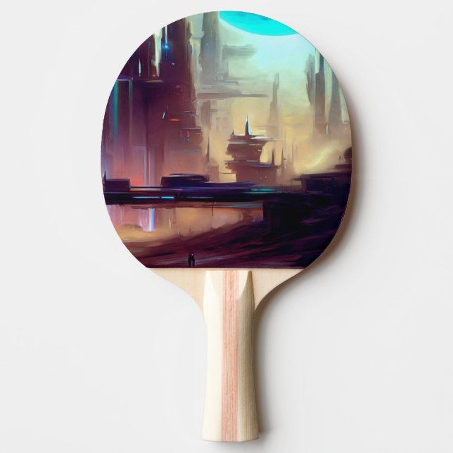Raquete De Ping Pong SF City Strange Planet (3) (Frente)