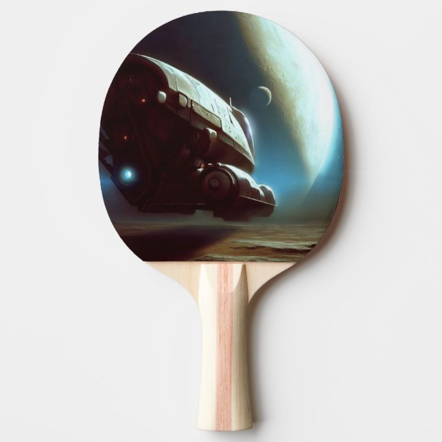 Raquete De Ping Pong SF Orbiting Spaceship (1) (Frente)