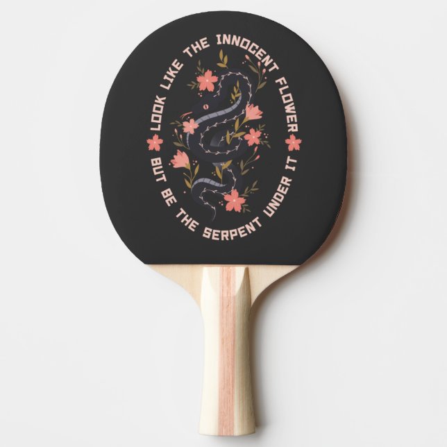 Raquete De Ping Pong Shakespeare quote - Lady Macbeth (Frente)