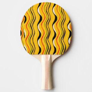Raquete De Ping Pong Shima-Shima, padrão colorido,
