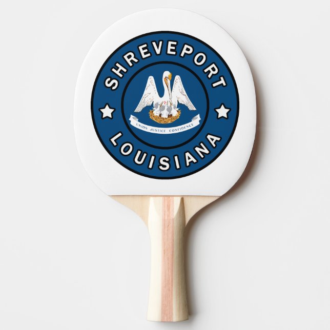Raquete De Ping Pong Shreveport Louisiana (Frente)