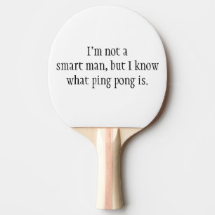 Raquete De Ping Pong Sibilo Pong de Forrest Gump
