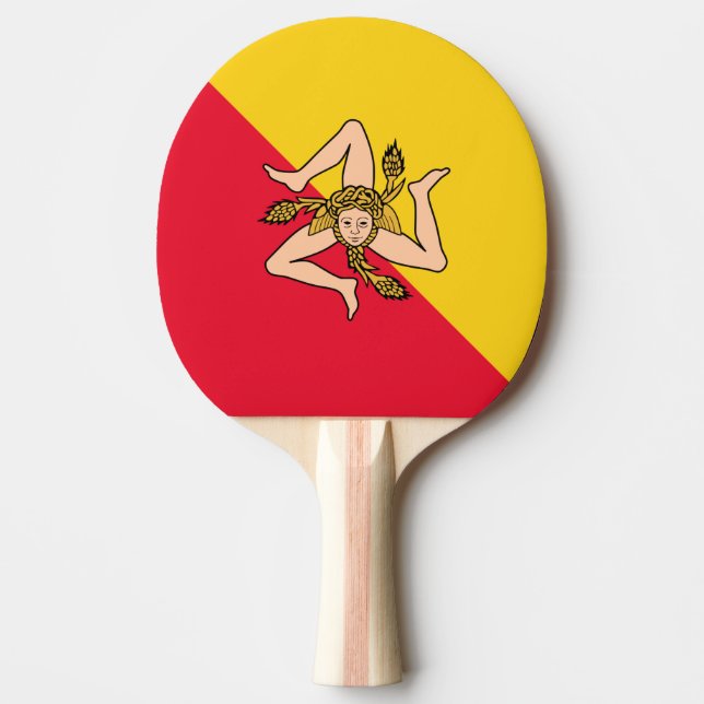 Raquete De Ping Pong Sicília (Frente)