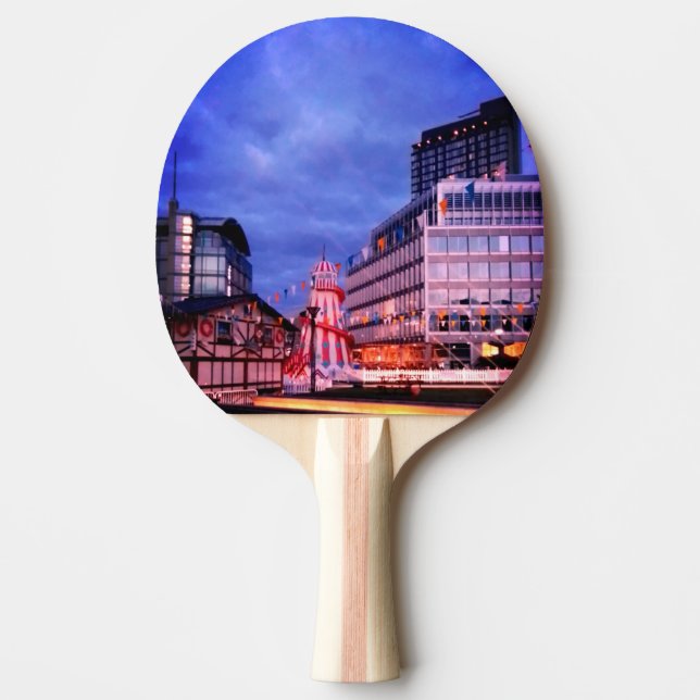 Raquete De Ping Pong Silêncio pela noite (Frente)