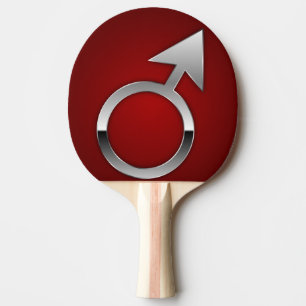 Raquete De Ping Pong Símbolo de Marte