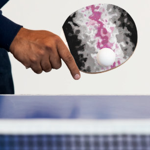 Raquete De Ping Pong Sinalizador do Orgulho de Bibliotecafeminina da ab