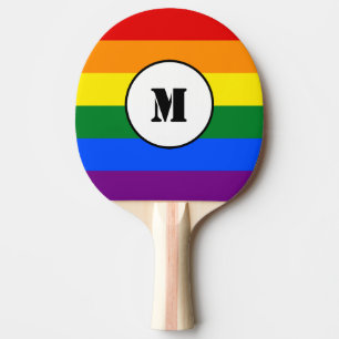 Raquete De Ping Pong Sinalizador LGBT Desenho Backpack