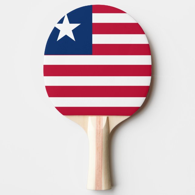 Raquete De Ping Pong Sinalizador Libéria (Frente)