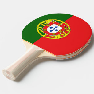 Raquete De Ping Pong Sinalizador Português de Nome Personalizado