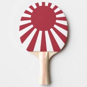 Raquete De Ping Pong Sinalizador Sun Imperial de Ascensão do Japão, Edo