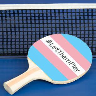 Raquete De Ping Pong Sinalizador Trans #LetThemPlay