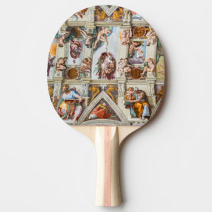 Raquete De Ping Pong Sistine Chapel Michelangelo - Vaticano, Roma, Itál