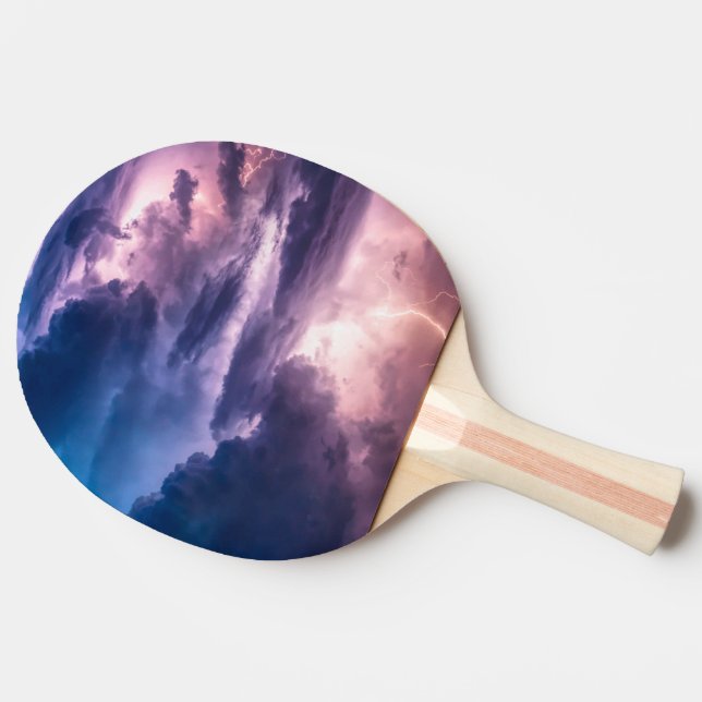 Raquete De Ping Pong Skies Stormy (Lateral do verso)