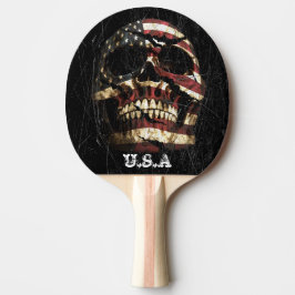 Raquete De Ping Pong Skull EUA