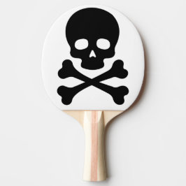 Raquete De Ping Pong Skulls Bones