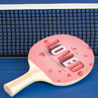 Raquete De Ping Pong SlipperyJoe's Valentine's Day gifts romantic tone 