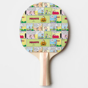 Raquete De Ping Pong Snoopy & Linus   O Excelente Pumpkin News