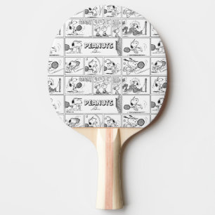 Raquete De Ping Pong Snoopy Plays Tênis