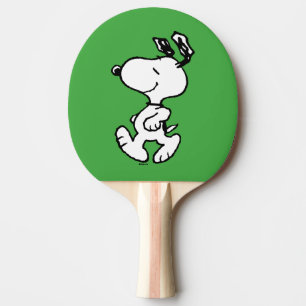 Raquete De Ping Pong Snoopy So Sweet Flower Pattern