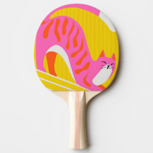 Raquete De Ping Pong Snoozing Whiskers