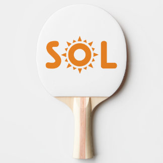 Raquete De Ping Pong Sol