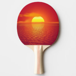 Raquete De Ping Pong Sol No Mar