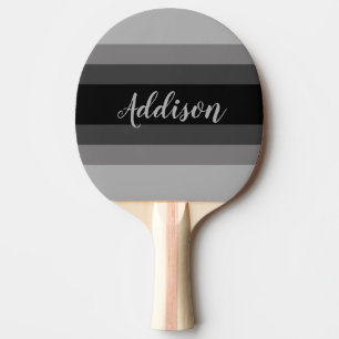 Raquete De Ping Pong Sombras de Cinza Estipuladas Personalizadas
