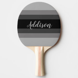 Raquete De Ping Pong Sombras de Cinza Estipuladas Personalizadas